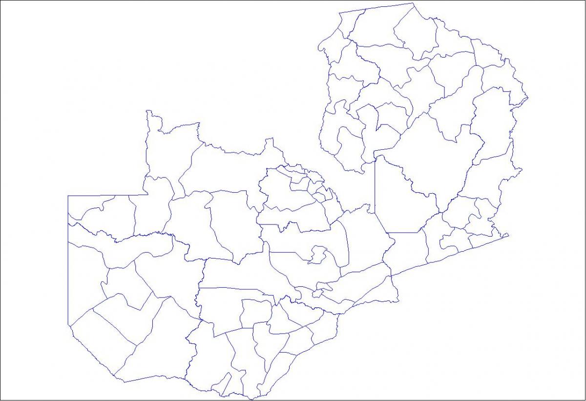 Mappa di vuoto Zambia