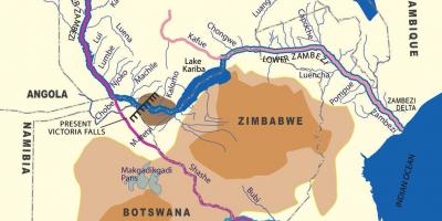 Mappa geologica zambi
